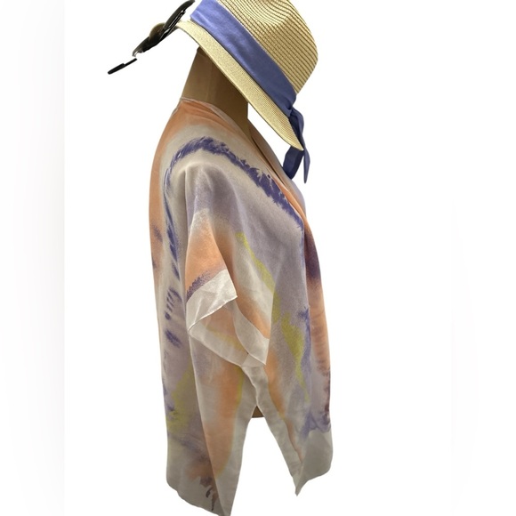 Alexis Bendel "2 Piece Getaway Set" Includes Matching Kimono & Hat One Size NWT - Picture 4 of 7